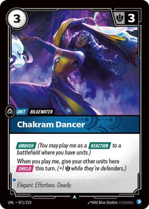 Chakram Dancer (#071/219) (Unleashed) Near Mint
