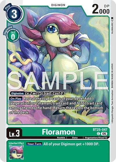 Floramon (#BT25-047 C) (Dual Revolution)