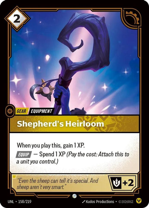 Shepherd's Heirloom (#158/219) (Unleashed) Near Mint