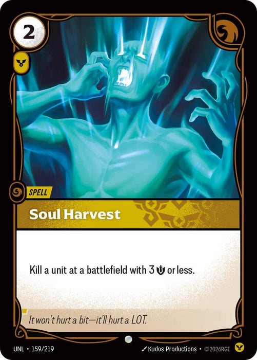 Image for Soul Harvest (159/219) [Unleashed] - Riftbound: League of Legends Trading Card Game