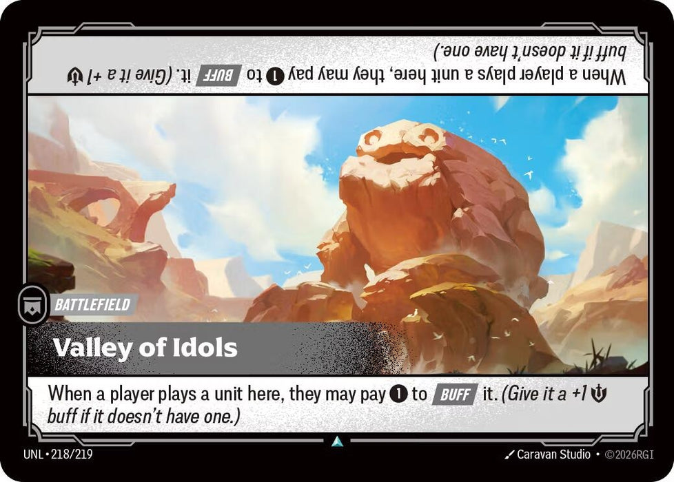 Image for Valley of Idols (218/219) [Unleashed] - Riftbound: League of Legends Trading Card Game