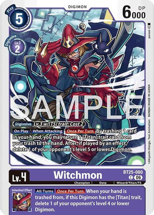 Witchmon (#BT25-080 C) (Dual Revolution) Near Mint