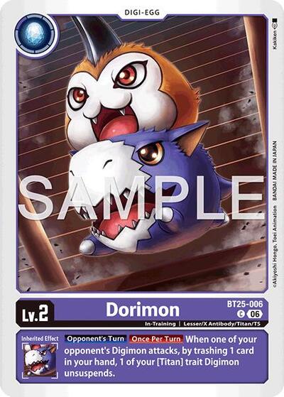 Dorimon (#BT25-006) (Dual Revolution)