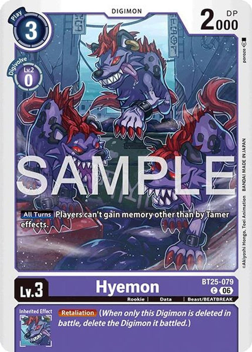 Hyemon (#BT25-079 C) (Dual Revolution) Near Mint