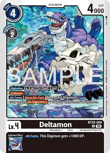 Image for Deltamon (BT25-068 U) - Digimon Card Game