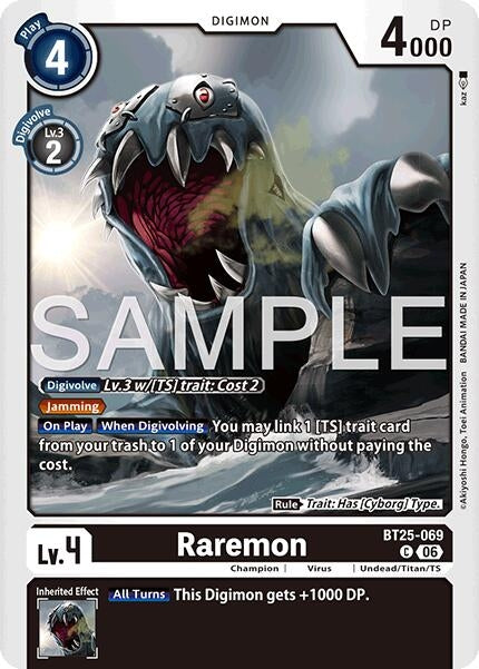 Image for Raremon (BT25-069 C) - Digimon Card Game