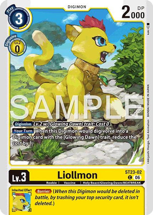 Liollmon (#ST23-02 C) (Starter Deck 23: Beatbreak) Near Mint