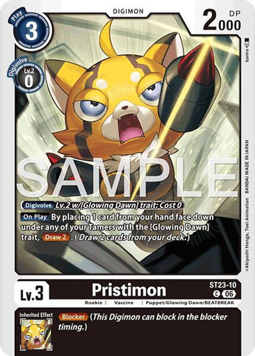 Pristimon (#ST23-10 C) (Starter Deck 23: Beatbreak) Near Mint