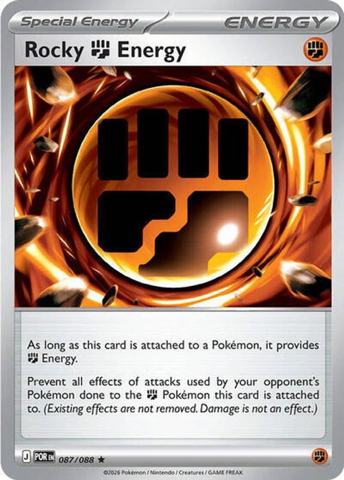 Rocky Fighting Energy - 087/088 (Non-Holo) (#087/088) (Deck Exclusives) Near Mint