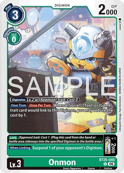 Onmon (#BT25-045 U) (Dual Revolution)