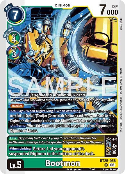 Image for Bootmon (BT25-056 R) - Digimon Card Game