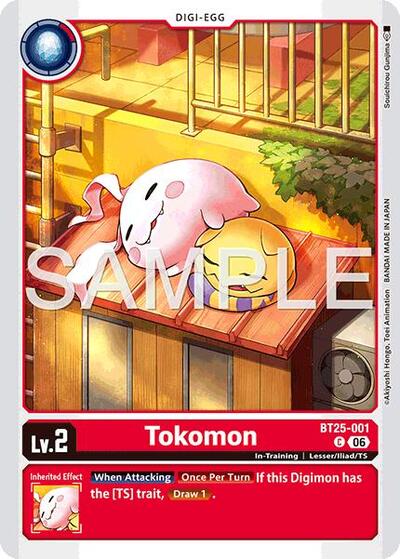 Tokomon (#BT25-001 C) (Dual Revolution)