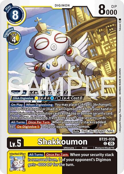 Image for Shakkoumon (BT25-038 C) - Digimon Card Game
