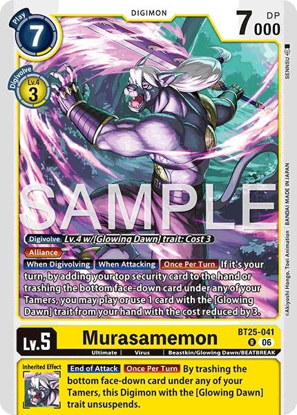 Image for Murasamemon (BT25-041 R) - Digimon Card Game