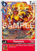 Image for Flaremon (BT25-017 R) - Digimon Card Game