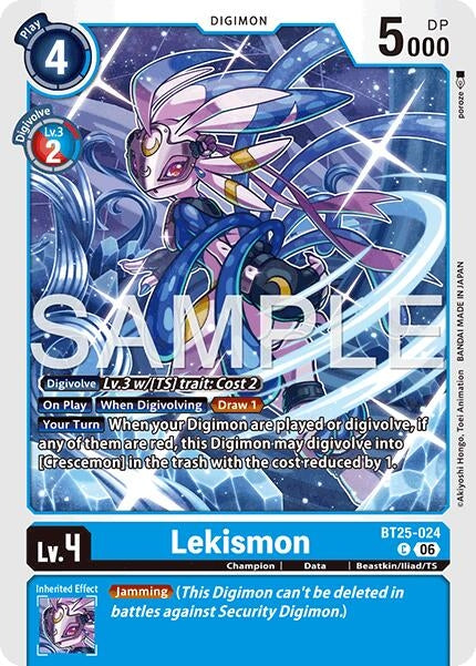 Image for Lekismon (BT25-024 C) - Digimon Card Game