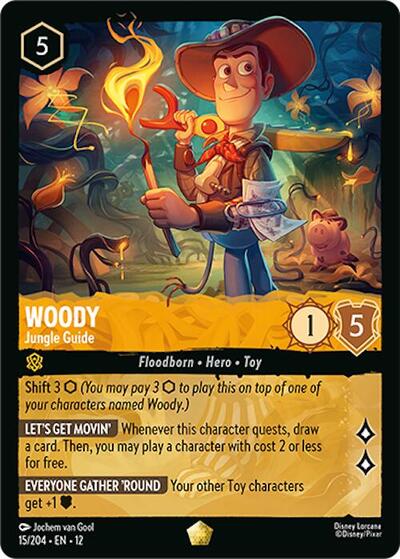 Woody - Jungle Guide (#15/204) (Wilds Unknown)