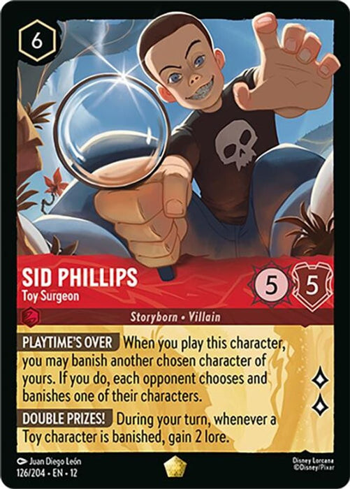 Sid Phillips - Toy Surgeon (#126/204) (Wilds Unknown) Near Mint