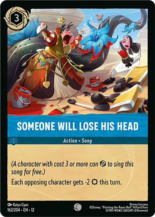 Someone Will Lose His Head (#162/204) (Wilds Unknown) Near Mint Cold Foil