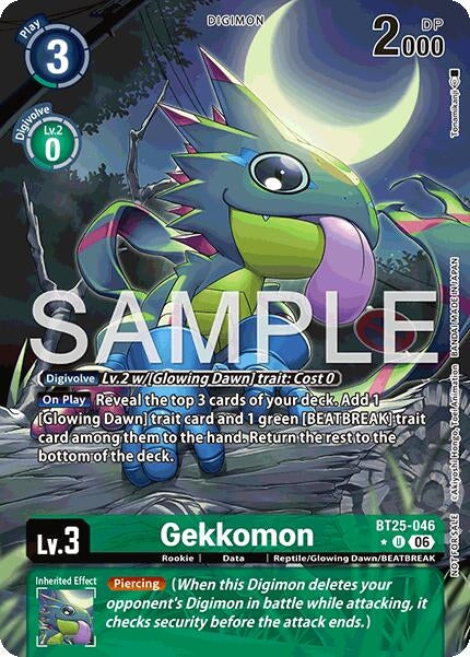 Image for Gekkomon (Full Art) (BT25-046 U) - Digimon Card Game