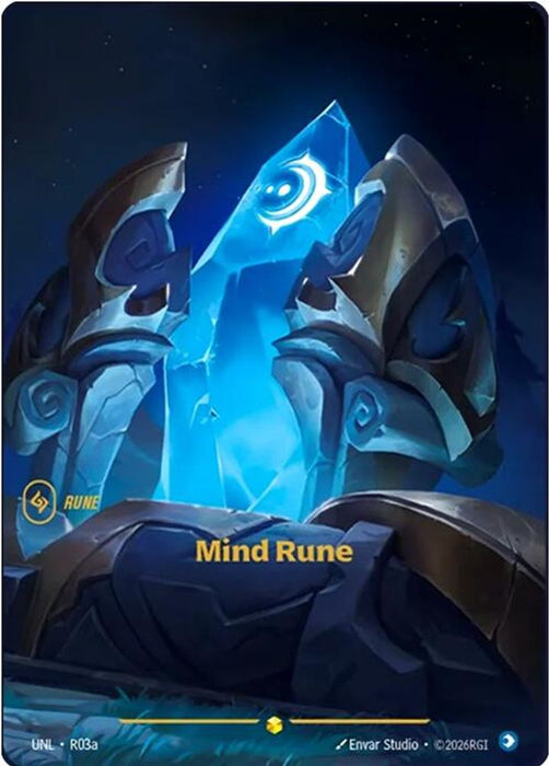 Mind Rune (R03a) (#R03a) (Unleashed) Near Mint Foil