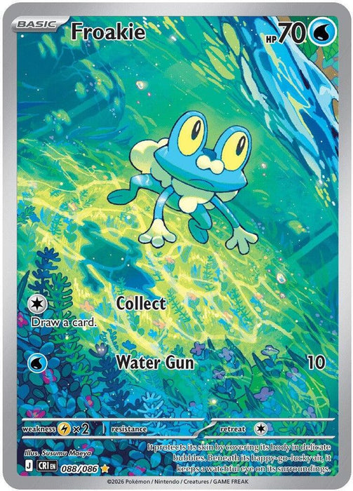Froakie 088 086 (#088/086) (ME04: Chaos Rising) Near Mint Holofoil