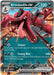 Krookodile ex (#055/086) (ME04: Chaos Rising) Near Mint Holofoil