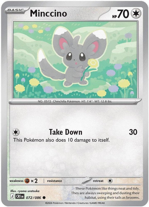 Minccino (#072/086) (ME04: Chaos Rising)