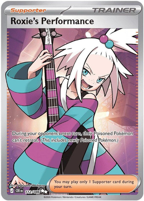 Roxies Performance 112 086 (#112/086) (ME04: Chaos Rising) Near Mint Holofoil