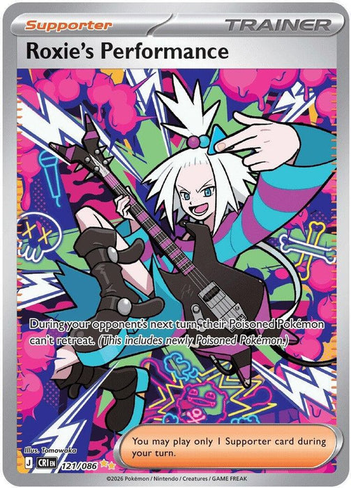 Roxies Performance 121 086 (#121/086) (ME04: Chaos Rising) Near Mint Holofoil