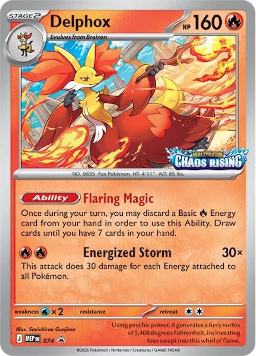 Image for Delphox - 074 (074) [Mega Evolution Promo] - Pokemon