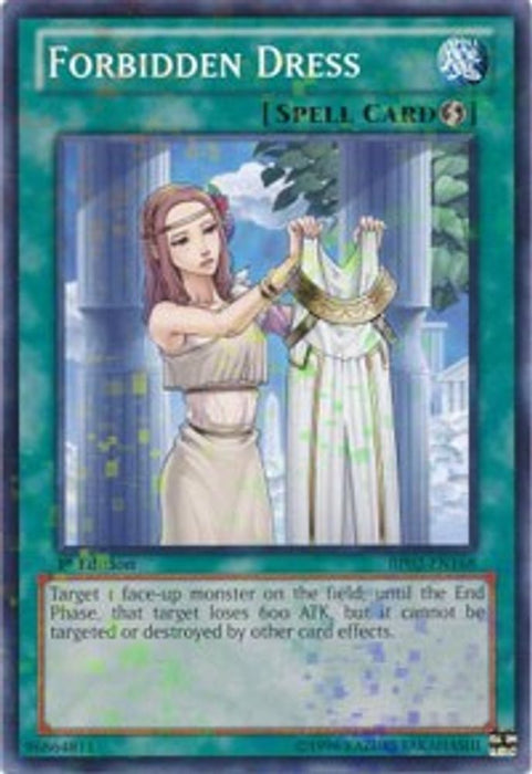 Forbidden Dress (Mosaic Rare) (#BP02-EN168) (Battle Pack 2: War of the Giants) Near Mint Unlimited