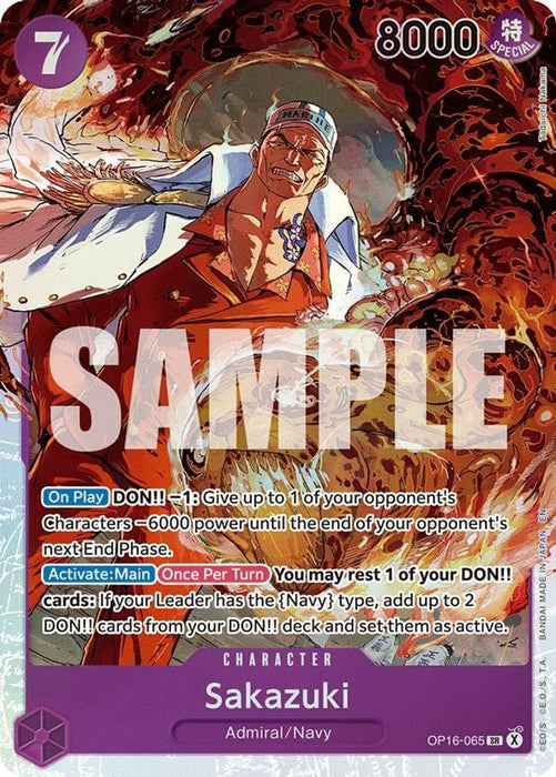 Sakazuki (#OP16-065) (The Time of Battle)