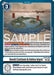 Genshi Continent & Ashino Island (#EX12-074 U) (Digital World Shambala) Near Mint