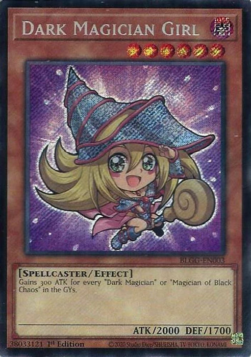 Dark Magician Girl (#BLGG-EN003) (Battles of Legend: Glorious Gallery) Near Mint 1st Edition