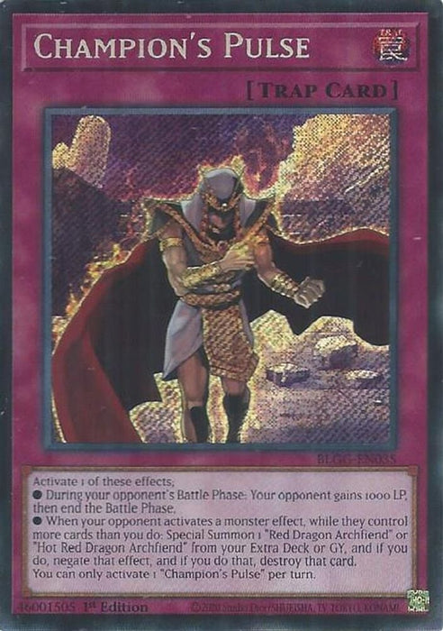 Champions Pulse (#BLGG-EN035) (Battles of Legend: Glorious Gallery) Near Mint 1st Edition