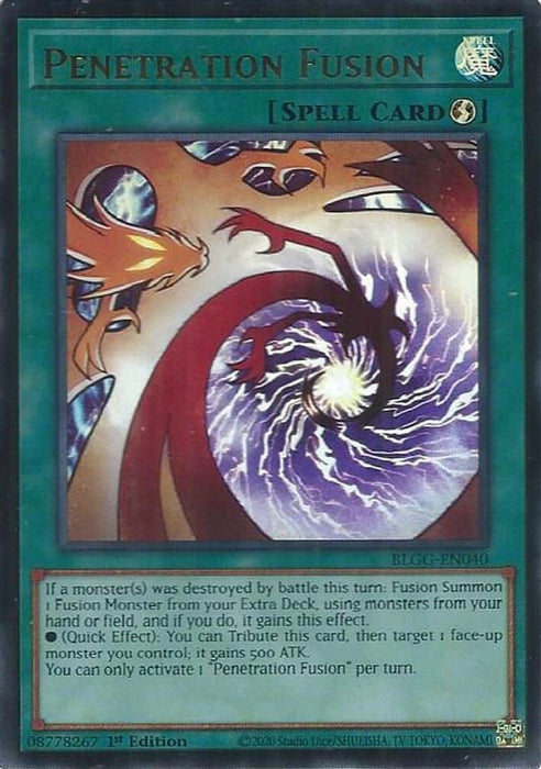 Penetration Fusion (#BLGG-EN040) (Battles of Legend: Glorious Gallery) Near Mint 1st Edition