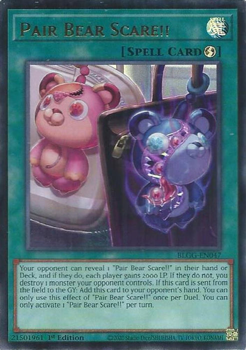Pair Bear Scare (#BLGG-EN047) (Battles of Legend: Glorious Gallery) Near Mint 1st Edition