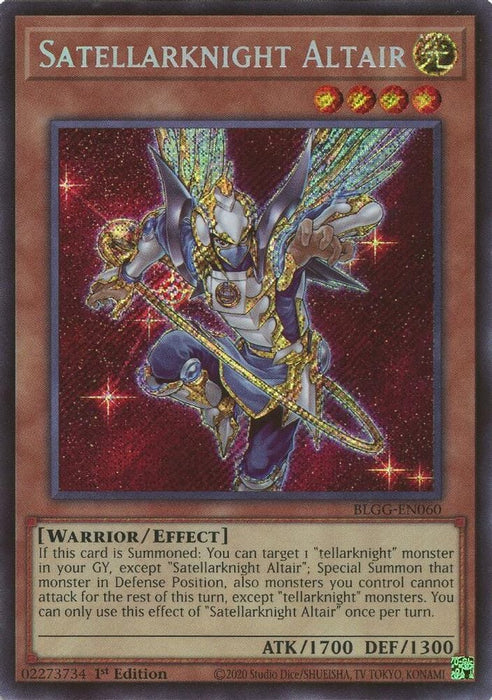 Satellarknight Altair (#BLGG-EN060) (Battles of Legend: Glorious Gallery) Near Mint 1st Edition