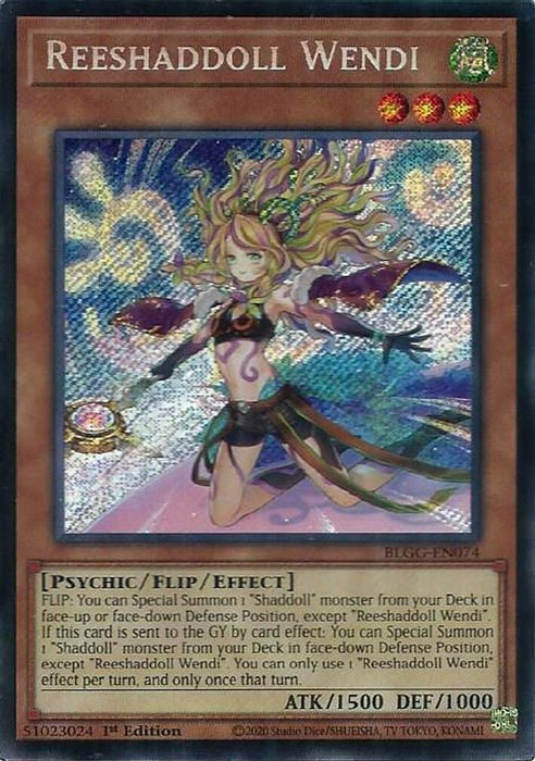 Reeshaddoll Wendi (#BLGG-EN074) (Battles of Legend: Glorious Gallery) Near Mint 1st Edition