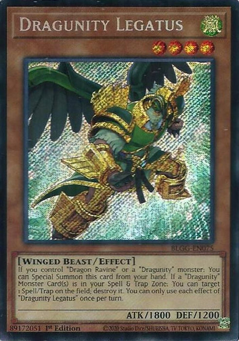 Dragunity Legatus (#BLGG-EN075) (Battles of Legend: Glorious Gallery) Near Mint 1st Edition