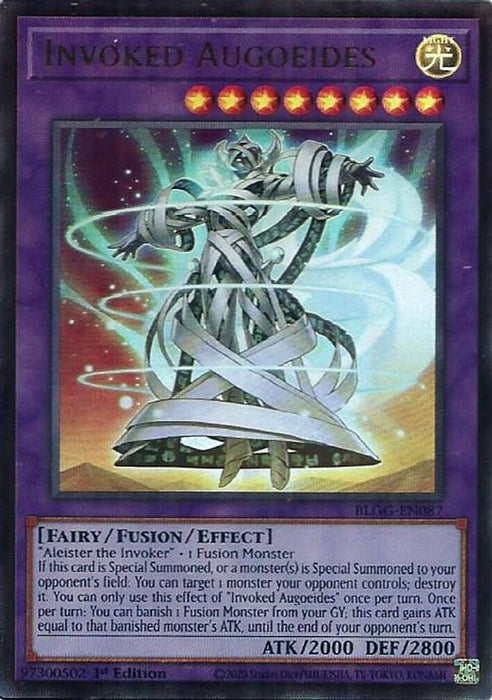 Invoked Augoeides (#BLGG-EN087) (Battles of Legend: Glorious Gallery) Near Mint 1st Edition