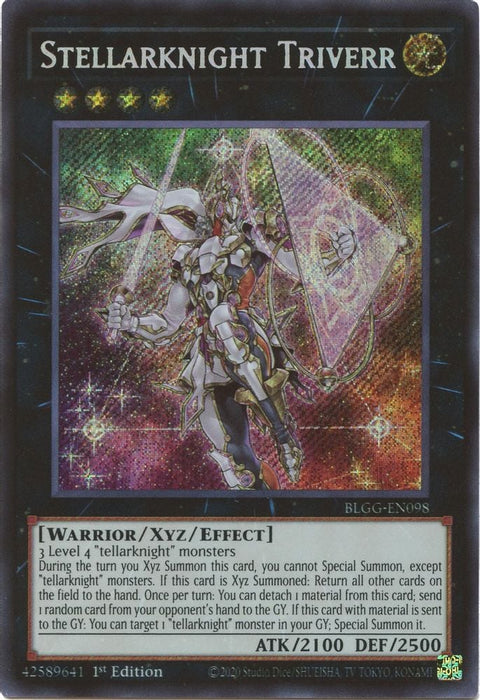 Stellarknight Triverr (#BLGG-EN098) (Battles of Legend: Glorious Gallery) Near Mint 1st Edition