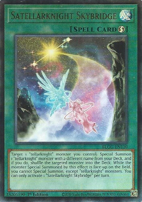 Satellarknight Skybridge (#BLGG-EN110) (Battles of Legend: Glorious Gallery) Near Mint 1st Edition