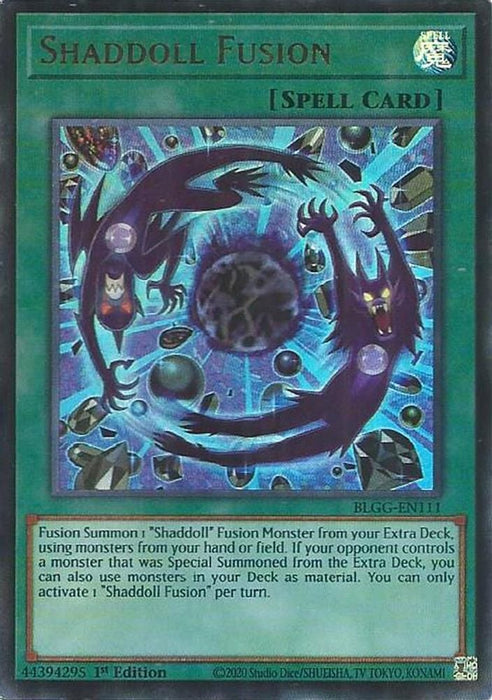 Shaddoll Fusion (#BLGG-EN111) (Battles of Legend: Glorious Gallery) Near Mint 1st Edition
