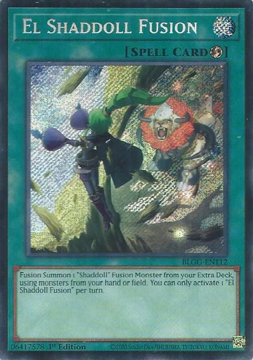 El Shaddoll Fusion (#BLGG-EN112) (Battles of Legend: Glorious Gallery) Near Mint 1st Edition