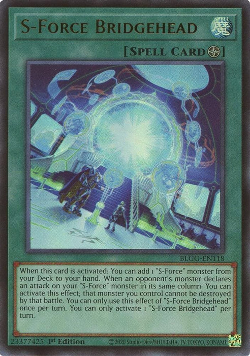 S Force Bridgehead (#BLGG-EN118) (Battles of Legend: Glorious Gallery) Near Mint 1st Edition