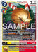 Shishimamon (#EX12-046 R) (Digital World Shambala) Near Mint Foil