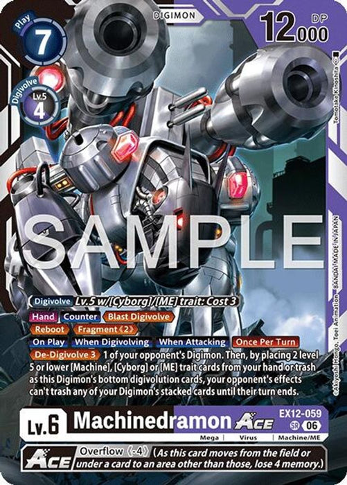 Machinedramon ACE (#EX12-059 SR) (Digital World Shambala)
