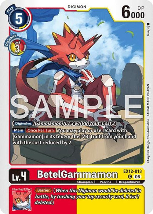 BetelGammamon (#EX12-013 C) (Digital World Shambala)